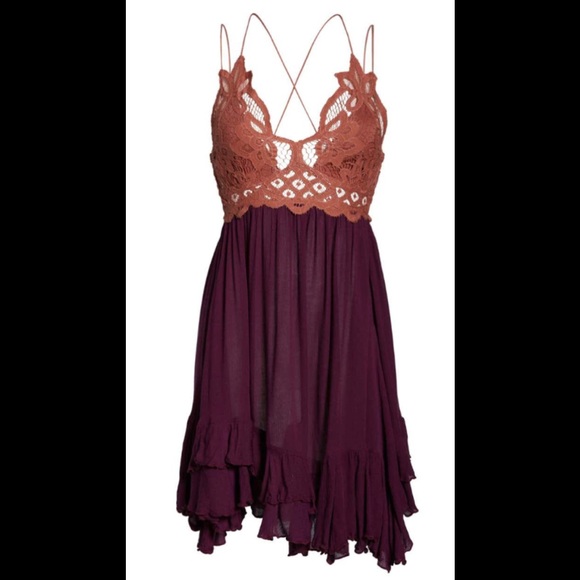 Free People Adella Lace Slip Dress - Picture 3 of 12